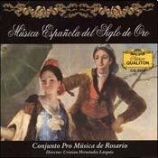 Música española del Siglo de Oro - Conjunto Pro Música de Rosario - CD