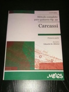 Carcassi - Método completo para guitarra Op.59 - Primera parte