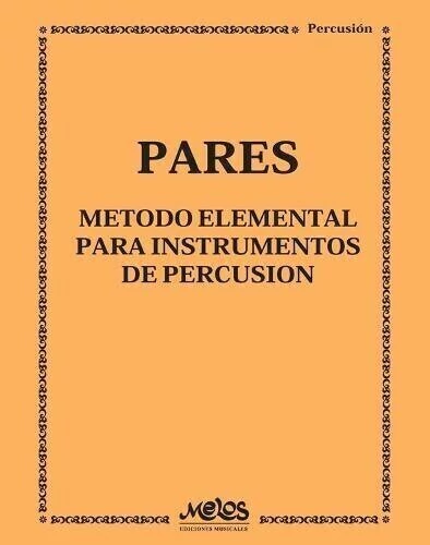 Pares - Método elemental para instrumentos de percusión