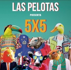 Las Pelotas: 5 X 5 - CD