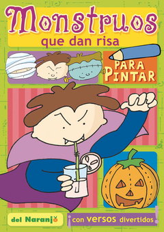 Monstruos que dan risa - Ana Iriarte - Libro (para pintar)