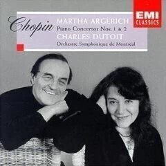 Martha Argerich / Charles Dutoit -Chopin Piano Concertos 1 & 2 - CD