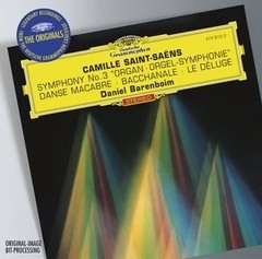 Daniel Barenboim: Saint-Saënz - Symphony N° 3 / Orgel-Symphone / Danse Macabre / Bacchanale - CD