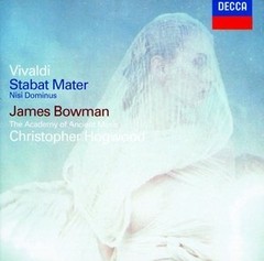 Stabat Mater - Vivaldi: James Bowman / Dir. Christopher Hogwood - CD