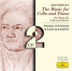 The Music for Cello and Piano - Beethoven - Pierre Fournier / Wilhelm Kempff ( 2 CDs )