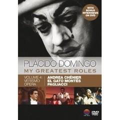 Plácido Domingo: My Greatest Roles Vol. 4 Andrea Chénier / El Gato Montés / Pagliacci / Documental (4 DVDs)