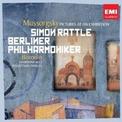 Pictures at an Exhibition - Mussorgsky: Simon Rattle / Borodin - CD