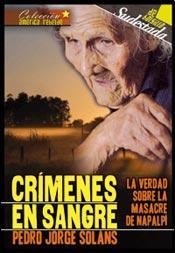 Crímenes en la sangre - Pedro Jorge Solans - Libro