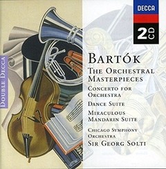 Bartók - The Orchestral Masterpieces - Sir George Solti ( 2 CDs )