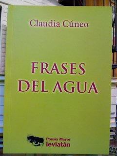 Frases de agua - Claudia Cúneo - Libro