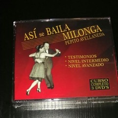 Así se baila Milonga - Pepito Avellaneda (Box set 3 CDs)