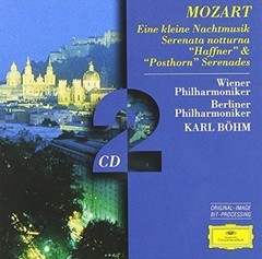 Mozart - Eine kleine Nachtmusik / Serenata notturna / Haffner & Posthorn Serenades - Karl Böhm ( 2 CDs )