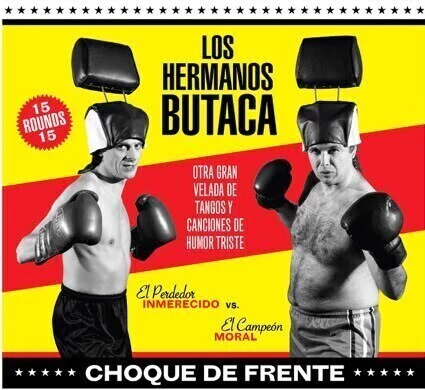 Los Hermanos Butaca: Choque de frente - CD