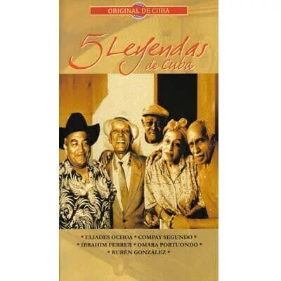 5 Leyendas de Cuba (Box set 5 CDs)