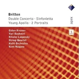Gidon Kremer: Britten - Double Concerto, Sinfonietta, Young Apollo, 2 Portraits - CD