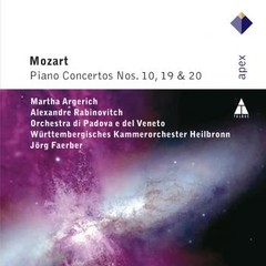 Martha Argerich / Alexandre Rabinovitch: Mozart - Piano Concertos Nros. 10, 19 & 20 - CD