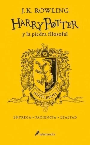 Harry Potter y la piedra filosofal - 20 Aniversario - Hufflepuff - Libro