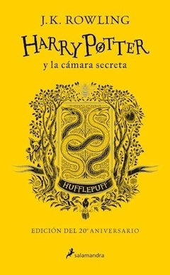 Harry Potter y La Camara Secreta - Hufflepuff - Edición del 20 aniversario - Libro