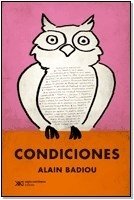 Condiciones - Alan Badiou - Libro