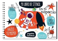 En el espacio - Mi libro de stencil