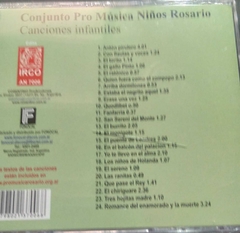 Conjunto Pro Música niños Rosario: Canciones infantiles - CD - buy online