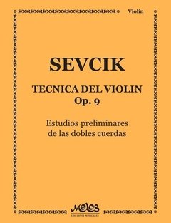 Tecnica del violín Op. 9 - Otakar Sevcik - Libro