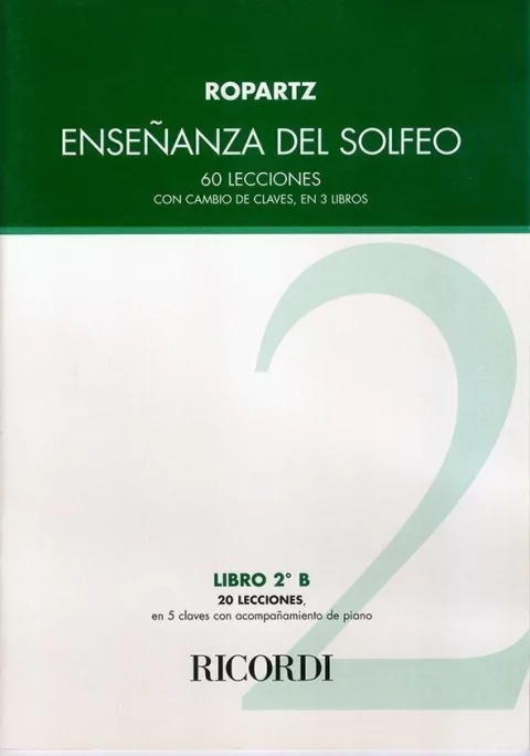 Enseñanza del solfeo - Libro 2 - Guy L. Lopartz