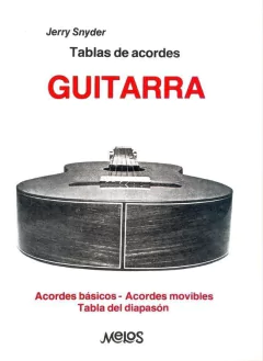 Snyder - Tablas de acordes - Guitarra - Libro