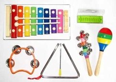 Banda rítmica para niños - Set de 6 instrumentos