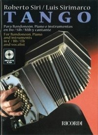 Roberto Siri / Luis Sirimarco - Tango, para bandoneón, piano e instrumentos y cantante - Libro