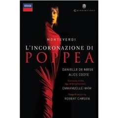 L´Incoronazione di Poppea - Monteverdi: Alice Coote / Danielle de Niese / Emmanuelle Haïm / Orchestra Of The Age Of Enlightenment (2 DVD)