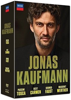 Jonas Kaufmann - Tosca / Faust / Carmen / Werther ( 4 DVD )