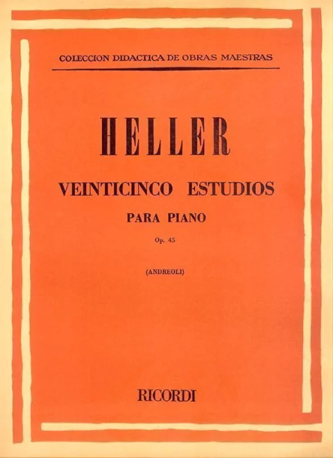 Heller - Veinticinco estudios para piano Op. 45