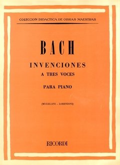 Bach: Invenciones a tres voces para piano