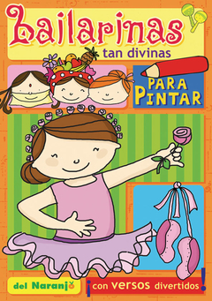 Bailarinas tan divinas - Libro ( para pintar )