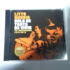 Litto Nebbia - Solo se trata de vivir - 40 Aniversario - CD