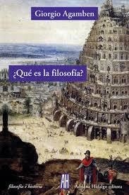 ¿Qué es la filosofía? - Giorgio Agamben - Libro