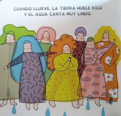 Días de lluvia - Fita Frattini - Libro ( Tipog. OpenDyslexis ) - Casa Mundus