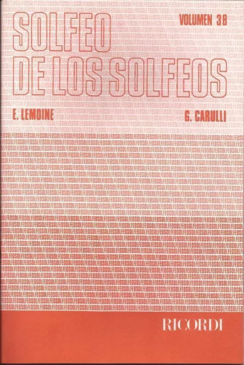 Lemoine / Carulli: Solfeo de los solfeos - Vol. 3 B
