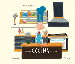 Nicolas cocina sin fuego - Asociación Tratamientto del Autismo BATA / Alicia Suarez ( Ilustraciones )