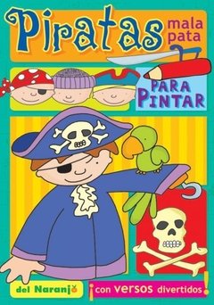 Piratas de mala pata ( para pintar ) - Libro