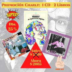 Charly García - 1 CD + 2 Libros - Promoción
