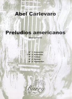 Abel Carlevaro - Preludios Americanos N° 2 - Scherzino - Partitura (guitarra)