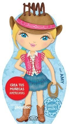 Crea tus muñecas americanas con Ami - Libro