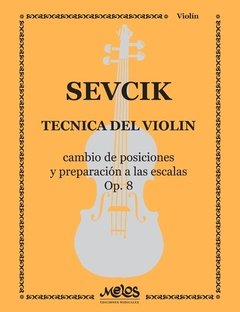 Técnica del violín Op. 8 - Otakar Sevcik - Libro