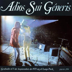 Sui Géneris - Adios Sui Géneris Parte 2da. - Vinilo