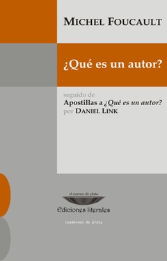 ¿ Qué es un autor ? - Michel Foucault - Libro