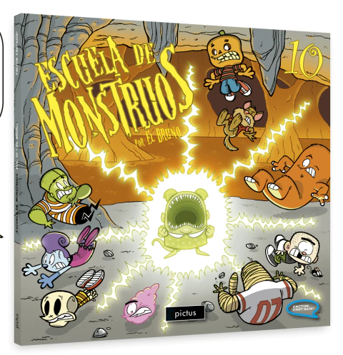 Escuela de monstruos 10 - El Bruno ( Ilustraciones ) - Libro