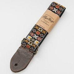 Correa para guitarra y bajo Woodstock Brown ( HipStrap )