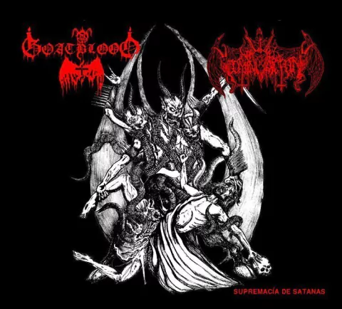 Goatblood / Nihl Domination - Supremacía de Satanas - CD